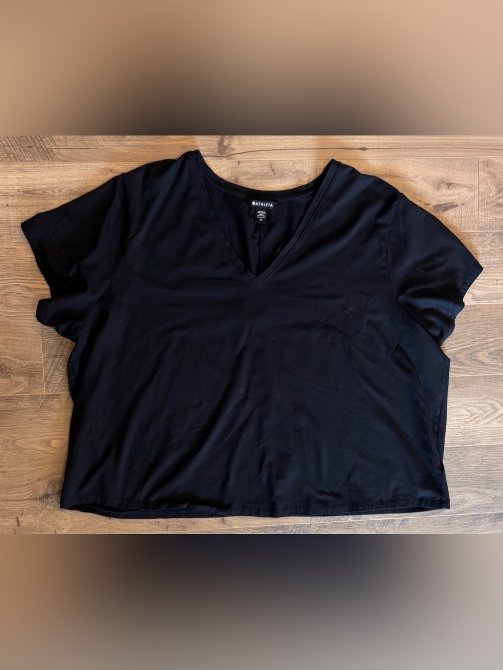 Athleta Women’s 3X V-Neck Athletic T-Shirt Relaxed Fit